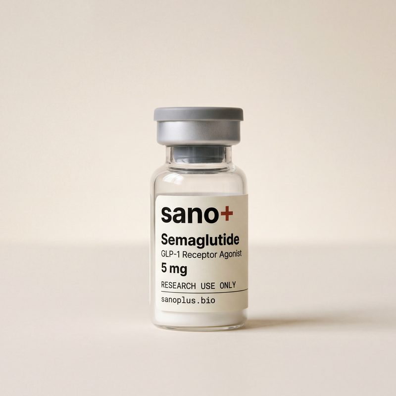 Sano+ Semaglutide 5 mg vial